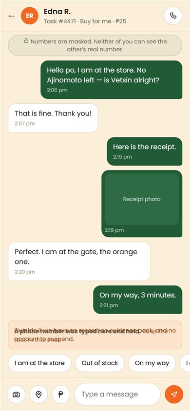 HazzaHub: Chat as it happens