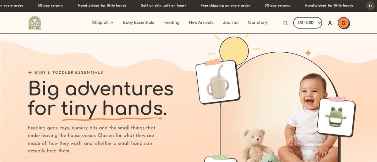 Malinki homepage