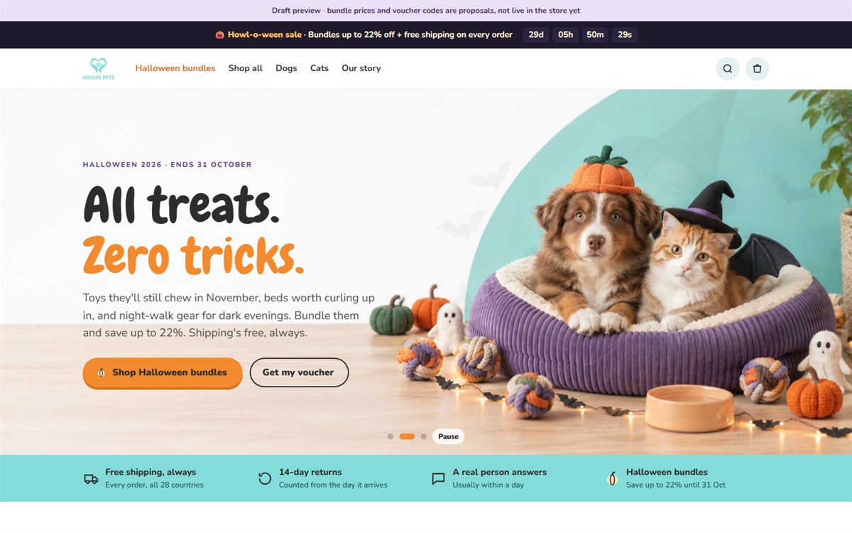 Nookipets Howl-o-ween