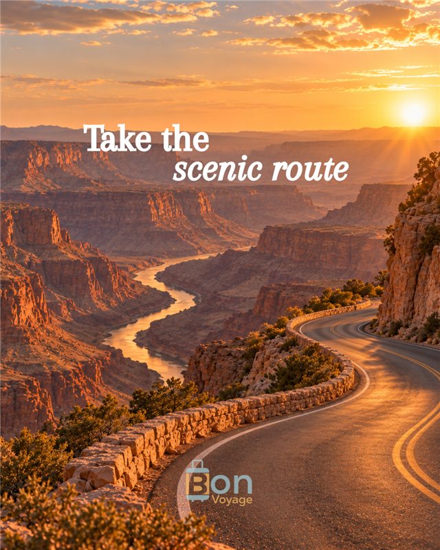 Bon Voyage: Take The Scenic Route